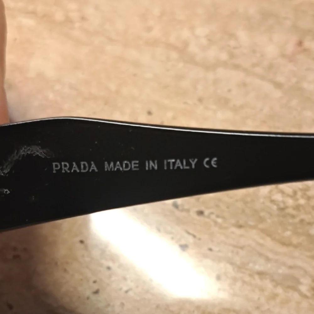 Prada PR 16WS Black Sunglasses With Grey Lenses